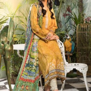 M-Prints Embroidered Pakistani Salwar Kameez