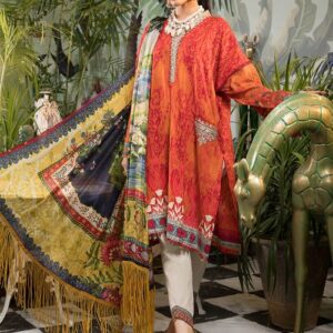 M-Prints Embroidered Pakistani Salwar Kameez